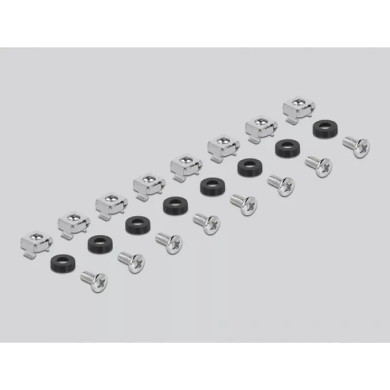 Delock - cassetto per rack - nero - 1U - 48,3 cm (19
