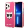 Karl Lagerfeld KLHCP13XTPECPI iPhone 13 Pro Max 6.7 custodia rigida fucsia/FUSCHIA Choupette Head