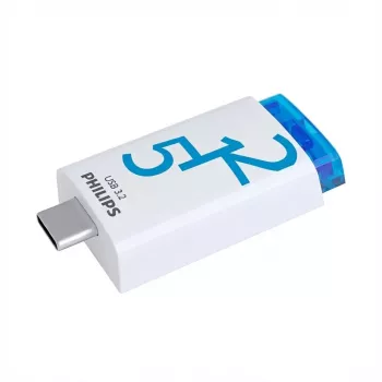 Chiavetta USB Philips 512GB USB 3.2 Click Series Gen 1 USB-C