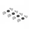 Cassetta di giunzione in fibra ottica DeLOCK 67008 nero metallo 482x220x44mm