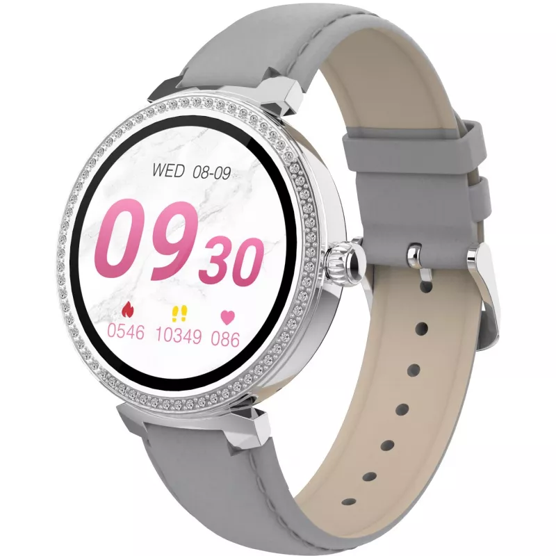 Smartwatch Denver SWC-342GR, IPS da 1,2 pollici, grigio