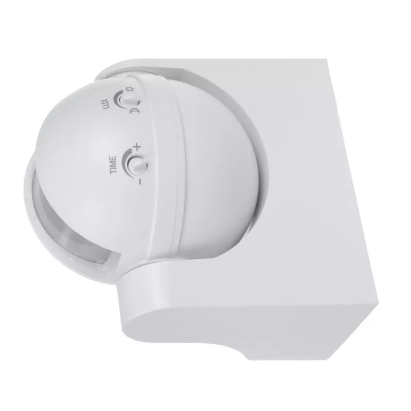 Rilevatore di movimento MACLEAN MCE358 W — sensore PIR di presenza, bianco