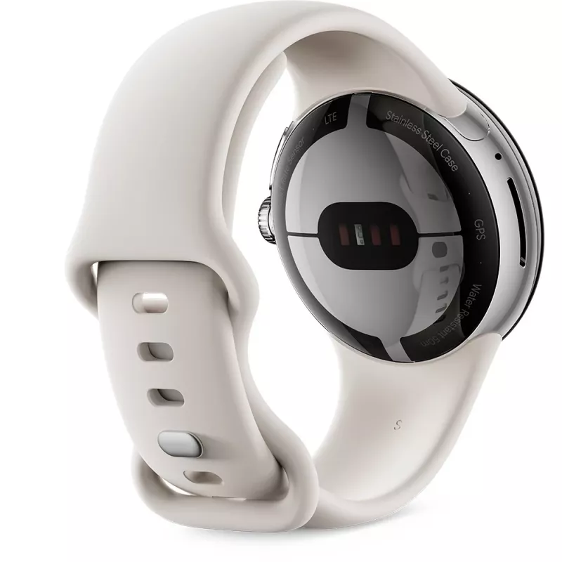 Google – Cinturino per smartwatch – Small / Large – gesso – per Google Pixel Watch (GA03264-WW)