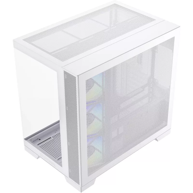 Case PC Silentware View A-RGB White VIEWWHITE — mid-tower con illuminazione A-RGB, versione bianca