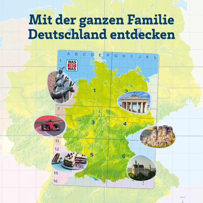 WAS IST WAS - Entdecke Germany, gioco da tavolo
