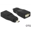 Adattatore per cavo Micro USB2.0-B USB2.0-A DeLOCK 65549