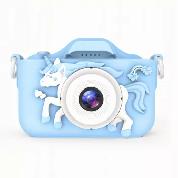 Extralink fotocamera per bambini H29 Single blu, 1080P 30fps, fotocamera digitale con display 2.0