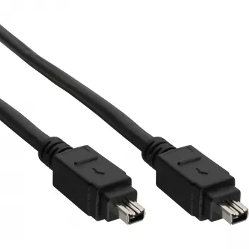 Cavo FireWire 400 1394 InLine 4 pin connettore maschio / connettore maschio 3 m