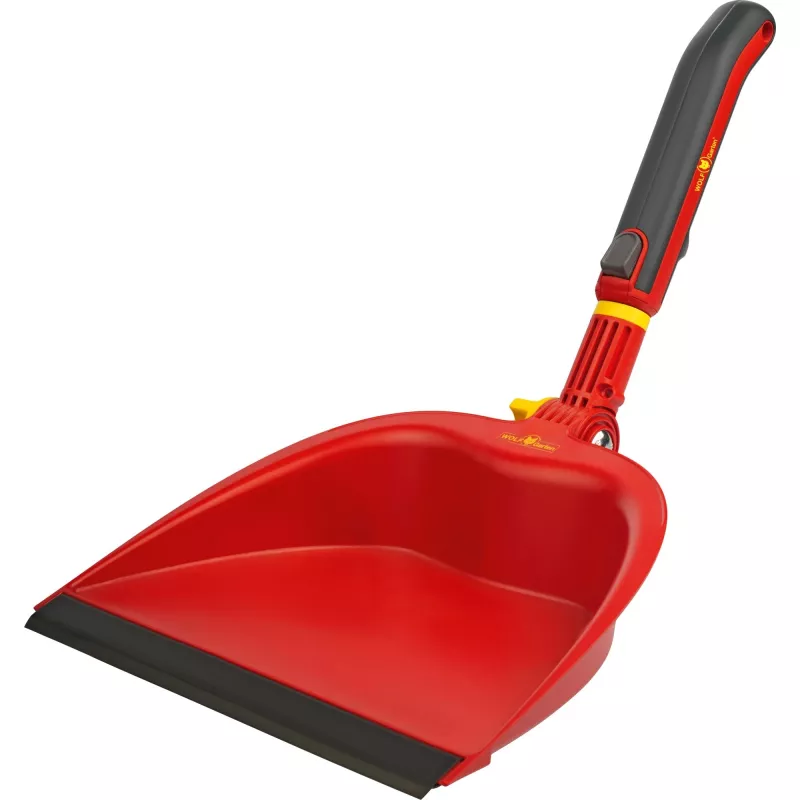 Paletta WOLF-Garten BK-M 25 cm rosso/grigio — paletta da giardino per esterni, compatta larga 25 cm