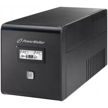 PowerWalker VI 1000 LCD 1 kVA 600 W 4 uscite AC
