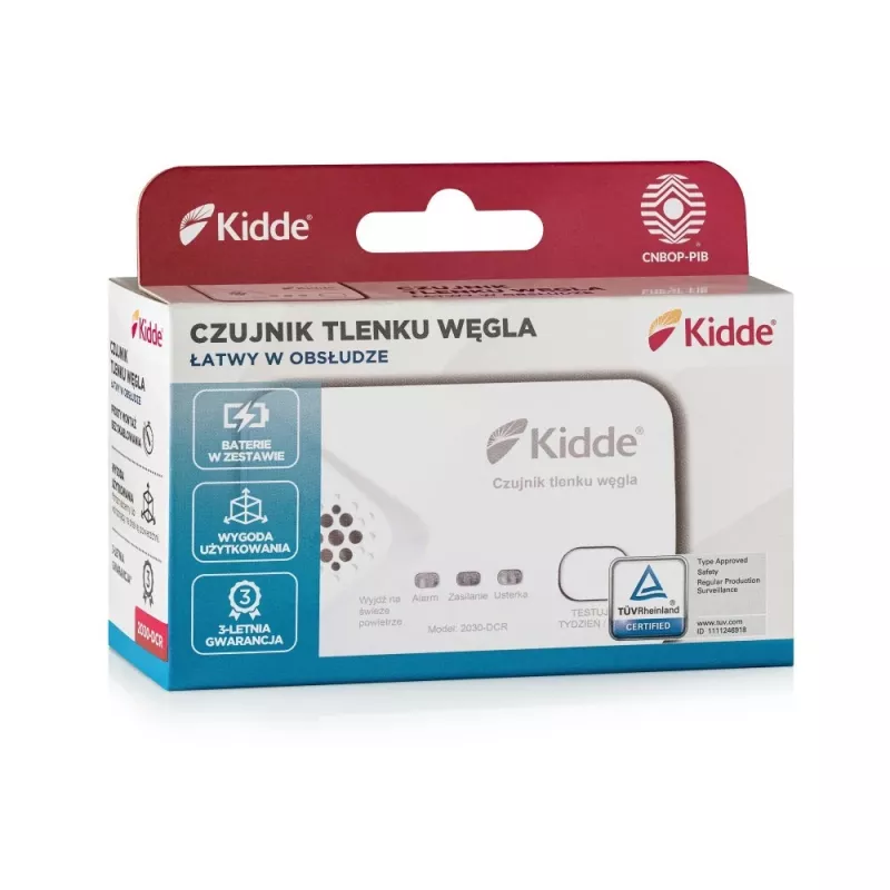 Rilevatore di monossido di carbonio Kidde 2030-DCR