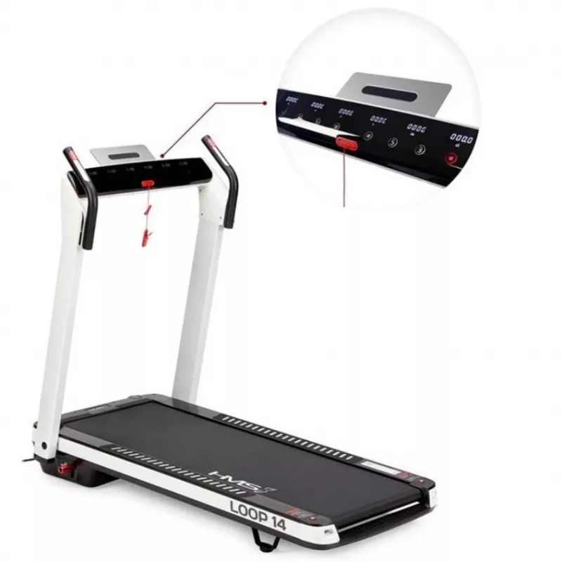 Tapis roulant elettrico HMS LOOP14 1-14 km/h