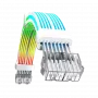 Gamemax cavo di prolunga PSU VGA/CPU 2x8PIN-W, bianco