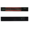 Switch di rete QOLTEC Gigabit Ethernet PoE 24xRJ45 2xSFP