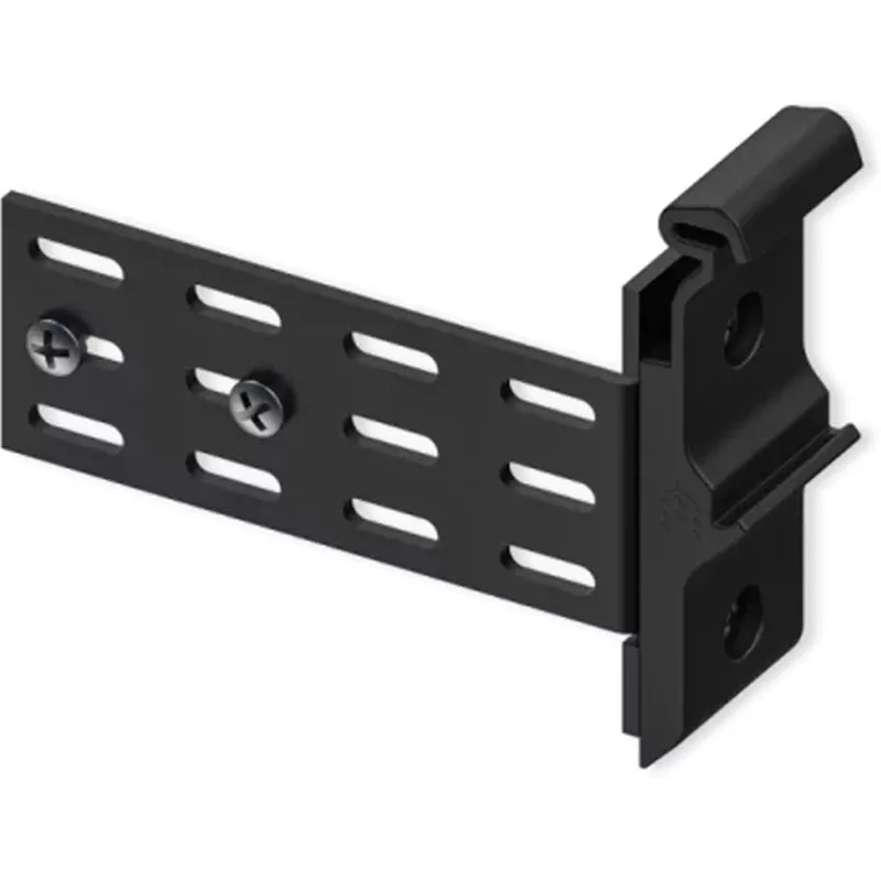 Kit di montaggio TELTONIKA PR5MEC23 — ABS nero e acciaio per un'installazione sicura del dispositivo