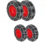 Ruote per modello trattore con catene Wiking Fendt 828 – accessorio per modellini