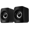 SVEN 130 alimentato USB (2x3W); regolazione del volume sul retro