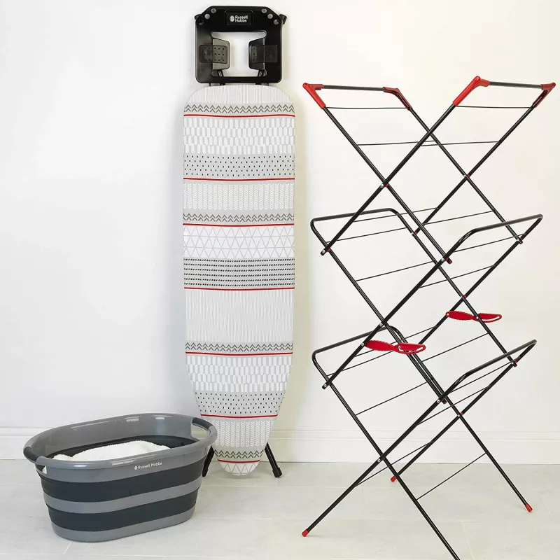 Cesto portabiancheria Russell Hobbs LA053879GRYFEU7 27L pieghevole