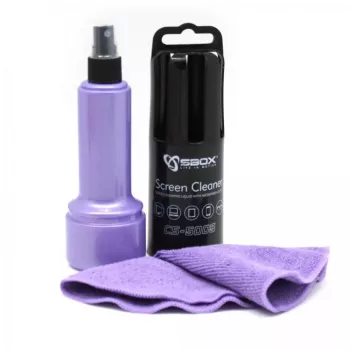 Detergente per schermi Sbox CS-5005U 150 ml viola