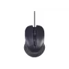 Tastiera full-size cablata Gembird KBS-UM-04 USB QWERTY US-inglese con mouse, nero, cavo 1,5 m