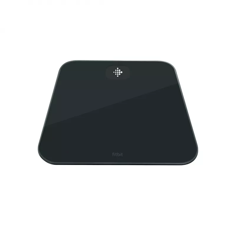 Bilancia pesapersone elettronica Fitbit Aria Air Square nero