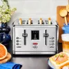 Tostapane Gastroback Design Digital 4S 4 fette 1900 W acciaio inox