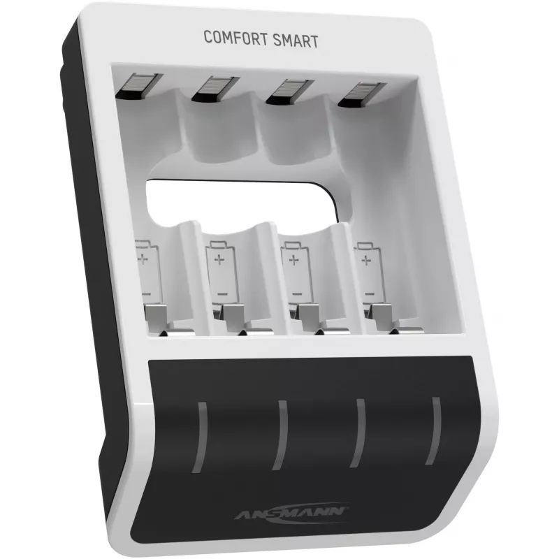 Caricabatterie Ansmann Comfort Smart per batterie domestiche USB