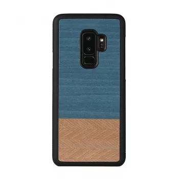 Custodia per smartphone man and wood per Samsung Galaxy S9 Plus — Denim nero