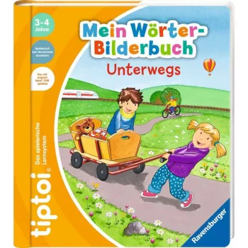 tiptoi Mein Wörter-Bilderbuch: Unterwegs, libro didattico