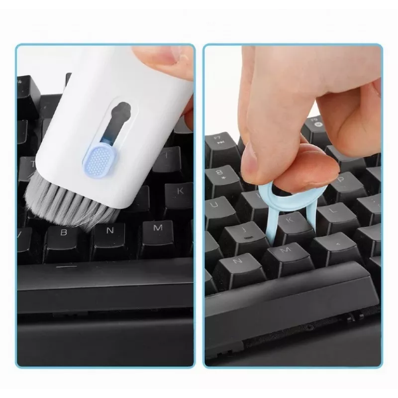 Gembird Kit di pulizia universale portatile 7-in-1 - bianco