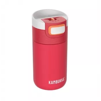 Tazza termica Kambukka ETNA 300 ml – acciaio inox sottovuoto, antischizzo con coperchio SnapClean, diametro 7,1 cm