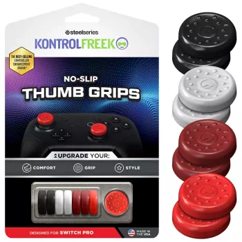 Thumb grip cap Steelseries 1020-NP Rubber nero rosso bianco