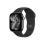 Apple Watch Series 11 GPS + Cellular 42mm cassa in alluminio nero con cinturino Sport nero – M/L | Apple