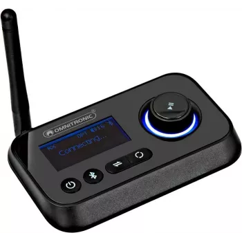 Ricetrasmettitore Bluetooth Omnitronic BDT-5.2PRO Aptx HD — trasmettitore e ricevitore audio wireless