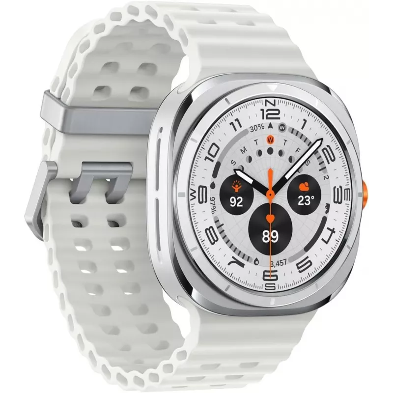 Smartwatch Samsung Galaxy Watch Ultra 47 mm Titanium White — AMOLED 1,5 inch, 4G, 64 GB, 590 mAh