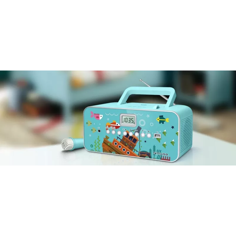 Sistema stereo portatile Muse M-29KB