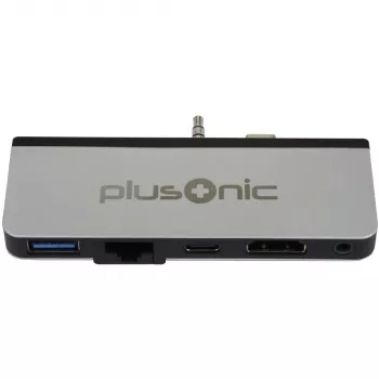Adattatore docking Plusonic PSUC0165 per Microsoft Surface Go 5-in-1 USB 3.0, HDMI, Type-C