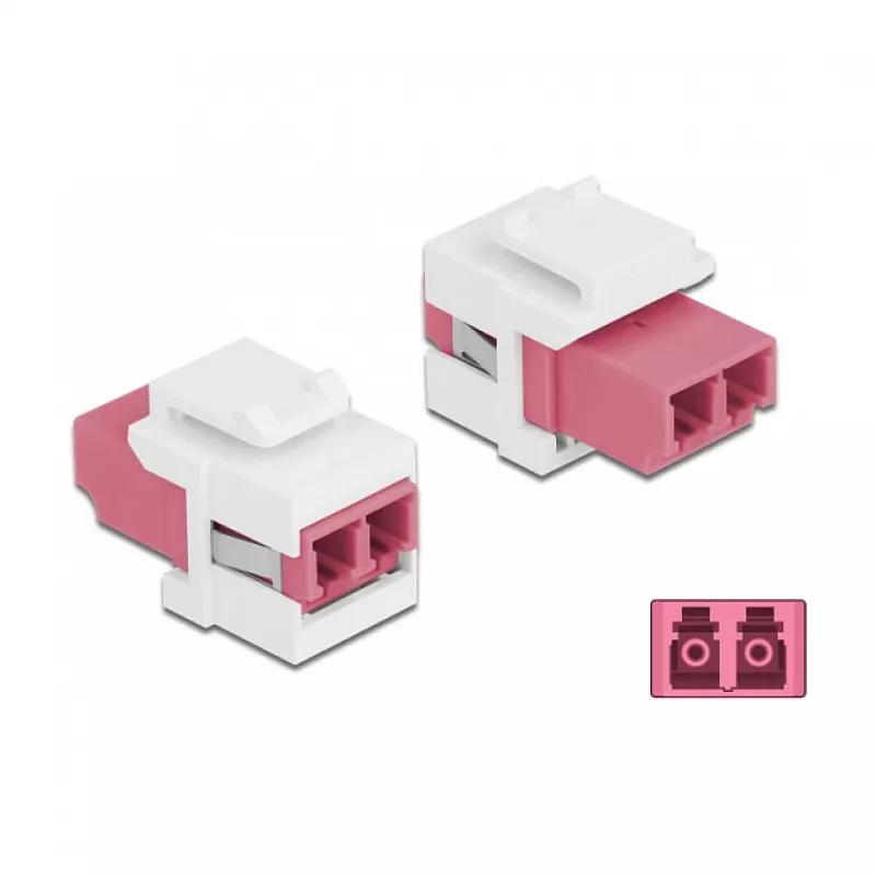 Modulo Keystone LC Duplex femmina su LC Duplex femmina DeLOCK 86818