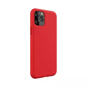 Custodia per cellulare Devia Nature Series per iPhone 12 Pro Max, silicone, rosso