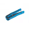 Lanberg NT-0202 Crimpatrice per RJ45/RJ12/RJ11, nero/blu