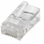 Intellinet 502375 connettore per fili RJ-45 trasparente
