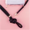 Lookabe custodia per telefono con collana per iPhone XR, oro/nero