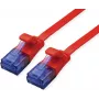 Cavo patch VALUE Cat.6A (Classe EA) UTP, extra-piatto, rosso, 5 m (21.99.2025)