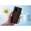 Custodia per cellulare man and wood Galaxy S20 Ultra ebano nero — custodia protettiva per smartphone