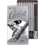 Set artistico da schizzo Colorino 80118PTR – 12 matite da schizzo e accessori