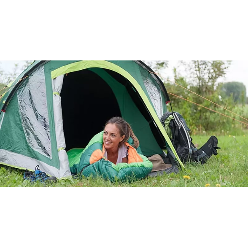 Tenda a cupola/igloo COLEMAN Kobuk Valley 4 Plus — 4 persone, paleria rigida, verde