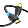 Cavo HDMI Vention AACBN 15 m, HDMI Type-A su Type-A, HDMI 2.0, 18 Gbit/s, ARC, contatti dorati, nero