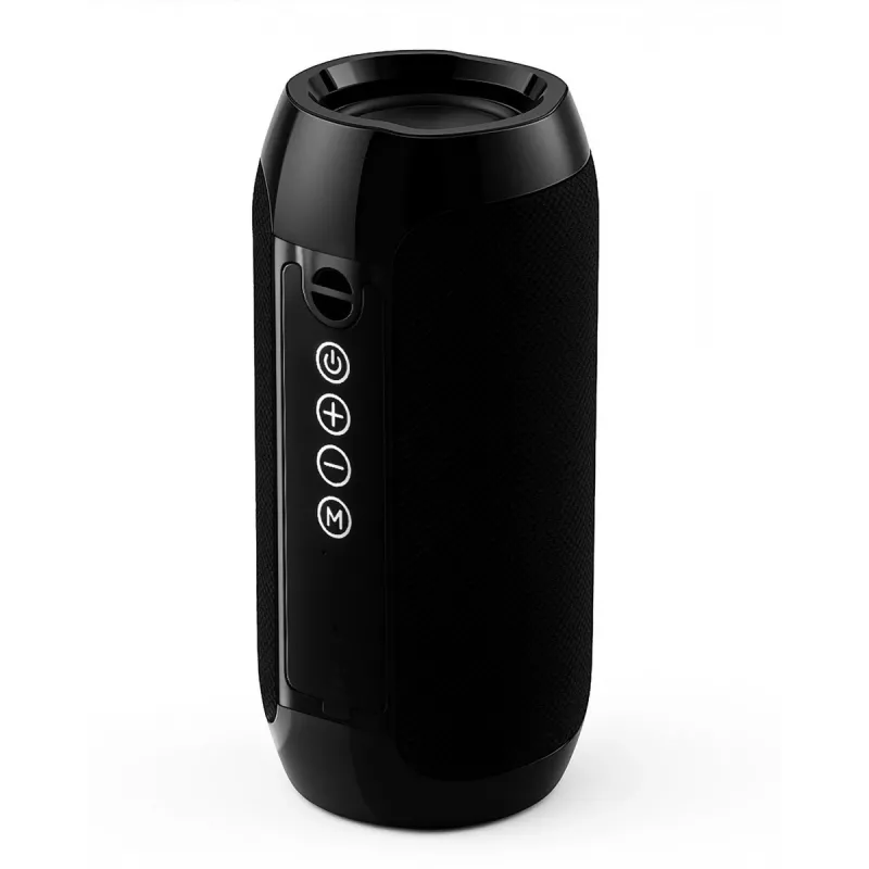 Diffusore stereo Bluetooth portatile SQUEAK SQ1008 — 14W RMS, Bluetooth 5.3, 1200 mAh, IPX4, FM, LED, AUX, USB
