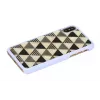 iKins Pyramid custodia per iPhone XS/X, bianca, K1623H