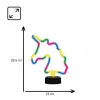 Lampada decorativa LED Manta SNL10MTT unicorno